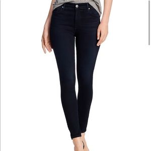 AG Farrah High Waist Skinny Jean in Blue Above, 25